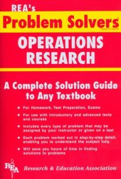 book The operations research problem solver