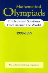 book Mathematical olympiads, 1998-1999