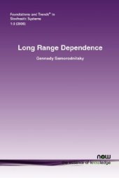 book Long range dependence