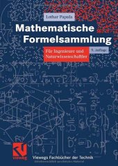 book Mathematische Formelsammlung fuer Ingenieure und Naturwissenschaftler