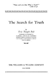 book The search for truth