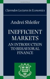 book Inefficient markets: an introduction to behavioral finance