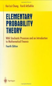 book Elementary probability theory with stochastic processes and an introduction to mathematical finance