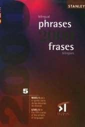 book 2000 bilingual phrases : level 5 = 2000 frases bilingües : nivel 5  