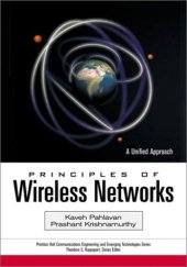 book Principles of Wireless Networks: A Unified Approach (Prentice Hall Communications Engineering and Emerging Technologies Series)  