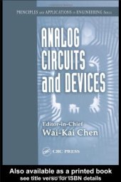book Analog Circuits and Devices  
