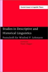 book Studies in Descriptive and Historical Linguistics  