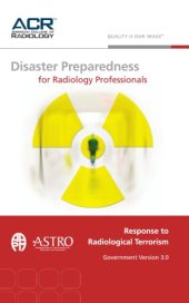 book Disaster Preparedness fo Radiology Professionals  