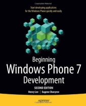 book Beginning Windows Phone 7 Development