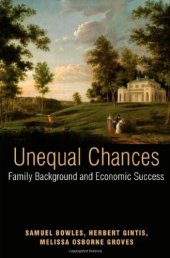 book Unequal Chances: Family Background and Economic Success  