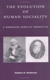 book The Evolution of Human Sociality: A Darwinian Conflict Perspective  