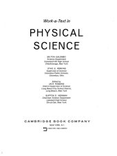 book Work-a-text in physical science (Cambridge work-a-text)  