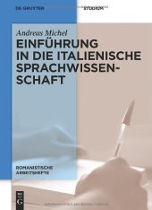 book Einführung in die italienische Sprachwissenschaft (Romanistische Arbeitshefte)  