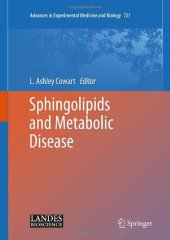 book Sphingolipids and Metabolic Disease