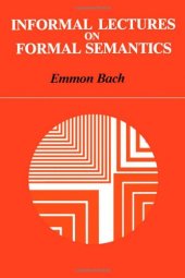 book Informal Lectures on Formal Semantics