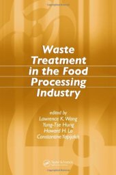 book Waste treatment in the food processing industry  