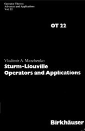 book Sturm-Liouville Operators and Applications (Operator Theory: Advances and Applications)  