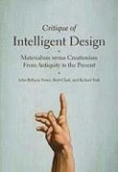 book Critique of Intelligent Design: Materialism versus Creationism from Antiquity to the Present  