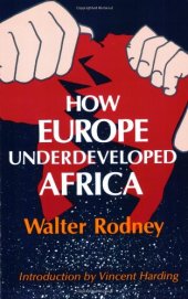 book How Europe Underdeveloped Africa  