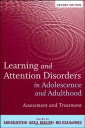 book Learning and Attention Disorders in Adolescence and Adulthood: Assessment and Treatment  