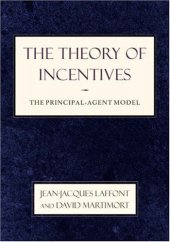 book The Theory of Incentives: The Principal-Agent Model  