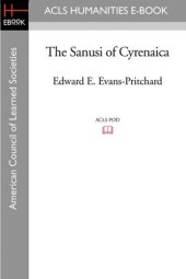 book The Sanusi of Cyrenaica  