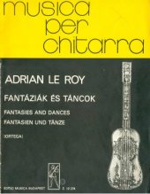 book Fantasies and dances (transcribed for guitar)  