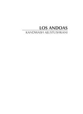 book Los Andoas: Kandwash ajustushkani  