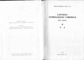 book Latviešu etimoloģijas vārdnīca. II