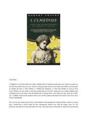 book I, Claudius From the Autobiography of Tiberius Claudius Born 10 B.C. Murdered and Deified A.D. 54  