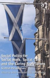 book Social Policy for Social Work, Social Care and the Caring Professions  