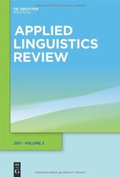 book Applied Linguistics Review  