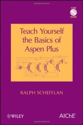 book Teach Yourself the Basics of Aspen Plus  