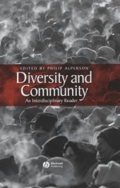 book Diversity and Community: An Interdisciplinary Reader  