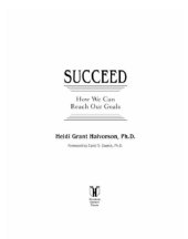 book Succeed: How We Can Reach Our Goals  