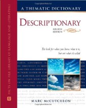 book Descriptionary: A Thematic Dictionary, 4th edition (Facts On File Library of Language and Literature)  