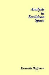 book Analysis in Euclidean Space  