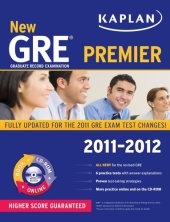 book Kaplan New GRE Premier 2011-2012  