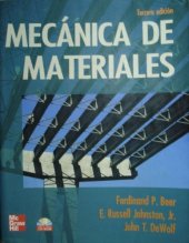 book Mecánica de materiales, 3º Edicion  