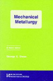 book Mechanical Metallurgy  