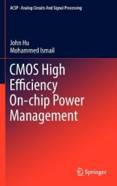 book CMOS High Efficiency On-chip Power Management