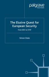 book The elusive quest for European security: from EDC to CFSP  