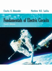 book Fundamentals of Electric Circuits, 4th edition  