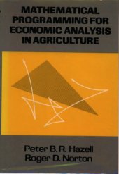 book Mathematical Programming for Economic Analysis in Agriculture (Biological Resource Management)  