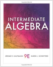 book Intermediate Algebra  