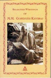 book Selected Writings of M.M. Gopinath Kaviraj  