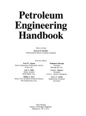 book Petroleum engineering handbook  