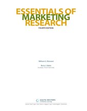 book Essentials of Marketing Research , Fourth Edition  