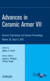 book Advances in Ceramic Armor VII: Ceramic Engineering and Science Proceedings  