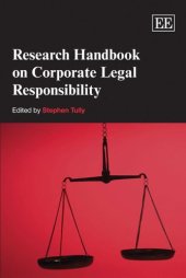 book Research Handbook on Corporate Legal Responsibility  